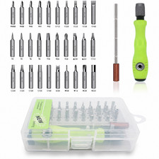 Juego de destornilladores magnéticos pequeños 32 en 1 Torx Driver Kit de herramientas de reparación profesional