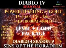  Diablo 4 SEASON 9 Sins Of The Horadrim  LEVE...