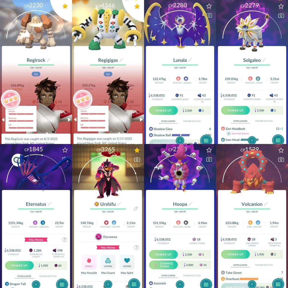 POKE GO LVL 71/ 505 SHINY/ 202 LEGENDARY/ HUNDO DIALGA ORIGIN - Immagine 2 di 4