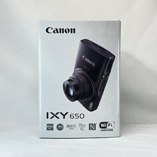 Unused Canon PowerShot ELPH 360 IXY 650 Compact Digital Camera Silver From JAPAN
