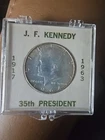 J.F.Kennedy 1917-1963 silver half dollars 1964 90% Silver 35th President- UNC
