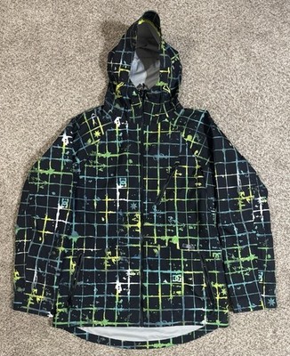 DC SNOWBOARDING BIPOLAR 3L MEN'S JACKET - NEO GRID - LARGE