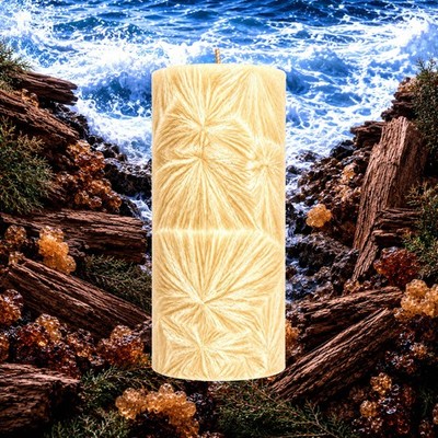 Old Spiced Passion Pillar Candle - 4 Sizes - Choose Your Colour