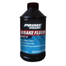 Prime Guard Synthetic Brake Fluid DOT 4 12oz 0.48 per gallon