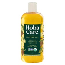 Organic Jojoba Oil for Hair, Skincare, Face, Body, Scalp, Nails, Beard Care, ...