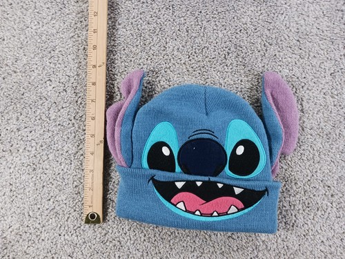 Disney Lilo & Stitch Face Talla Única Invierno Tejido Sombrero Gorro Disfraz - Imagen 4 de 9