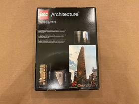 LEGO ARCHITECTURE: Flatiron Building (21023)-Brand New In Factory Sealed Box