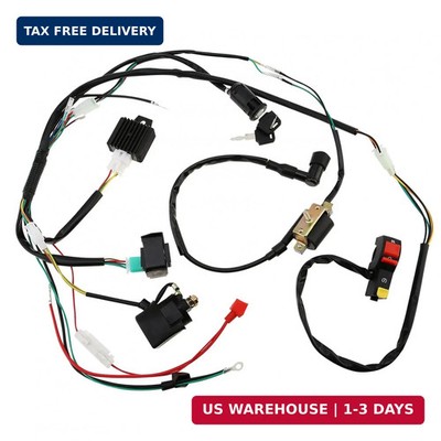 Windance High Performance Start Engine Wiring Harness CDI Relay Rectifier Igniti