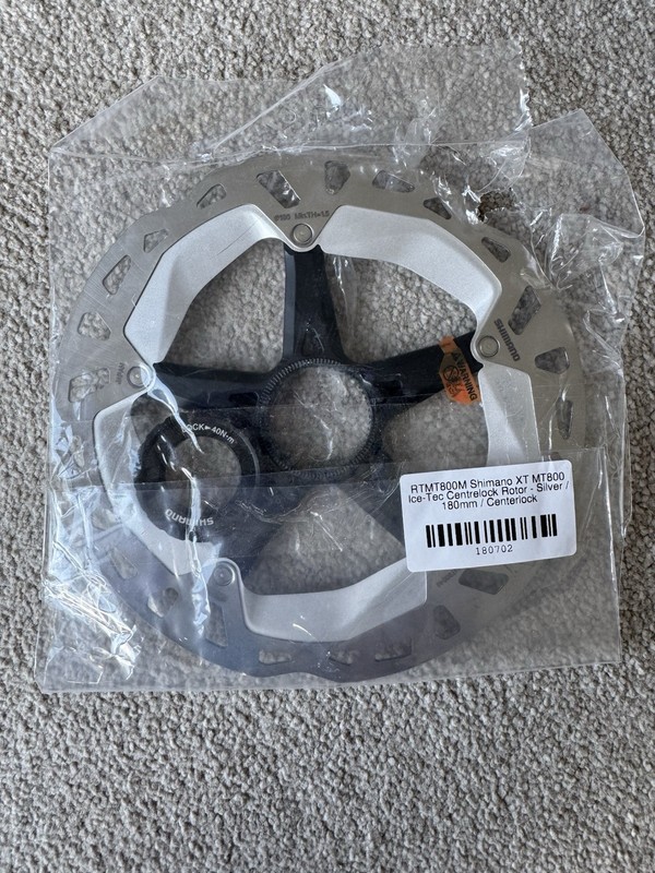 Shimano Deore XT RT-MT800 Disc Rotor - 180mm