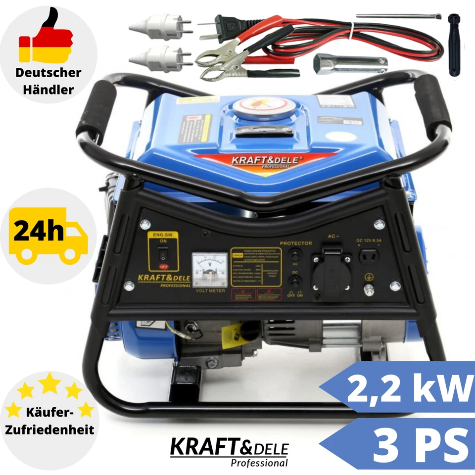 Stromerzeuger Benzin Stromaggregat Notstromaggregat Leise Stromgenerator 230V