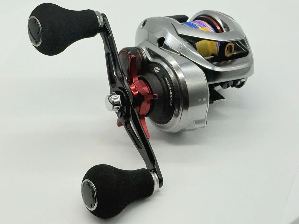 完好禧玛诺 21 Scrorpion MD 300XGLH 7.9:1 右手抛饵卷轴 JDM #378 — 第 3/4 张图片