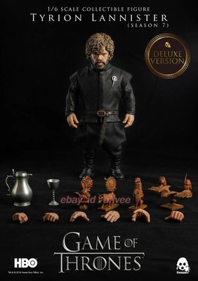 ThreeZero HBO Game of Thrones Hand of Queen Tyrion Lannister 1/6 Figure Deluxe