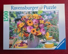 Puzzle Strauß mit Sonnenblumen 1500 komplett Ravensburger Sammlung