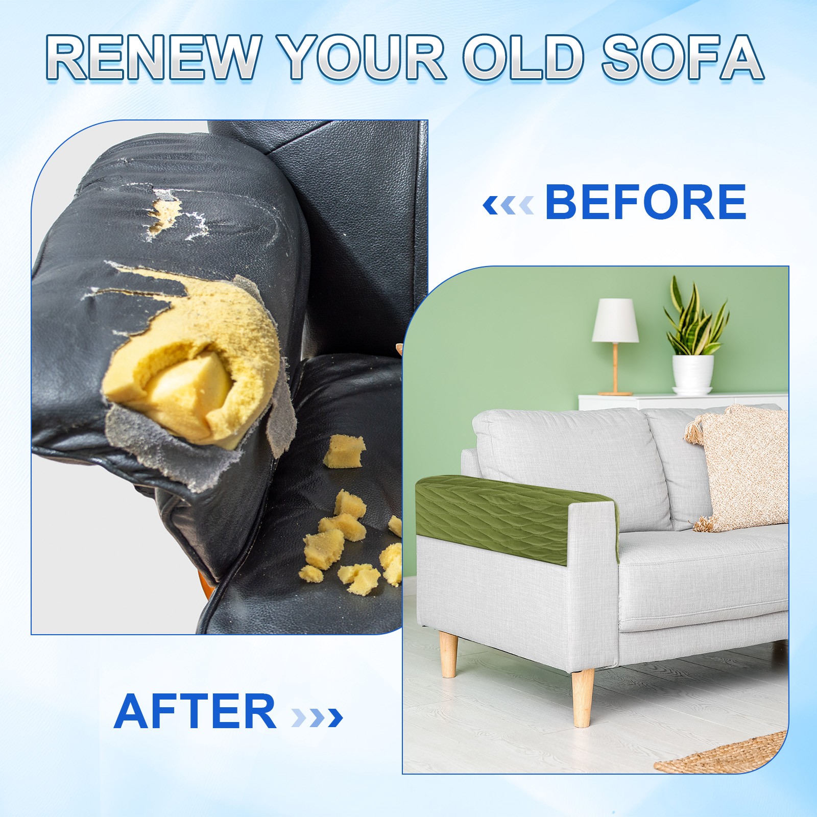 Armrest Covers Couch Arm Cover Recliner Chair Armchair Covers Coffee