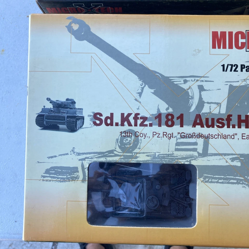 Dragon Micro X Tech 1/72 R/C Armor TIGER I Sd.Kfz.181 Ausf.H1 27MHz - Image 4 of 4