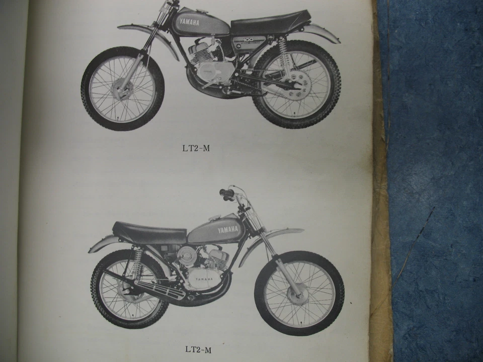 YAMAHA LISTA DE PIEZAS NÚMEROS MANUAL LT2 LT2M Foto 3 de 4