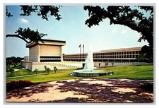 Austin, TX Texas, Lyndon Baines Johnson Library, Sid Richardson Hall Postcard 