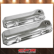For 1969-1982 Ford Small Block 351c 351m 400m Boss 302 Steel Valve Covers Chrome For 1969-1982 Ford Small Block 351c 351m 400m Boss 302 Steel Valve Covers Chrome