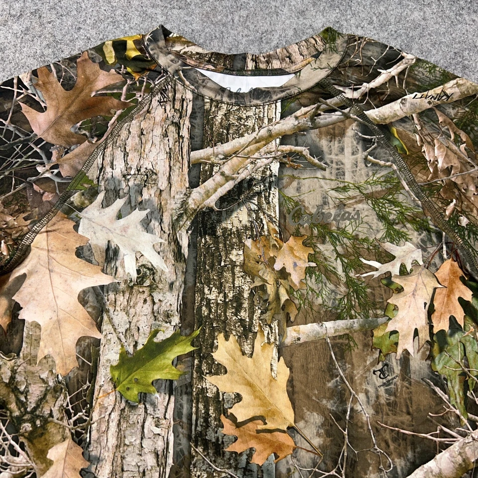 Camisa Cabelas Para Hombre Pequeña TrueTimber Kanati Manga Larga Ligera Rendimiento Foto 3 de 4