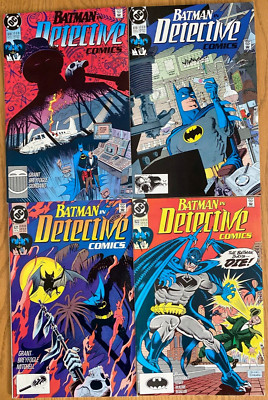 DETECTIVE Comics Lot of 4  #618 Obeah Man (1st app)  #619  #621  #622    NMint