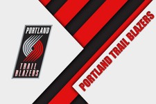 Portland Trail Blazers NBA Team Logo Basketball Art Print Gift POSTER CANVAS
