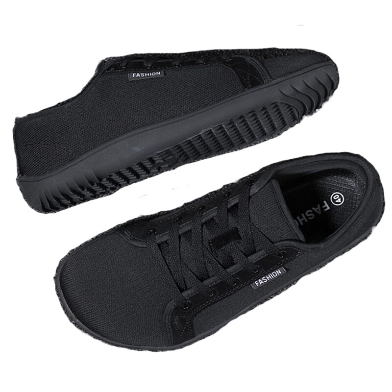 Men's Wide Minimalist Barefoot Sneakers Zero Drop Sole Non Slip