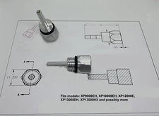 GenExhaust: NON Anodized Magnetic Dipstick- for Duromax  Generators