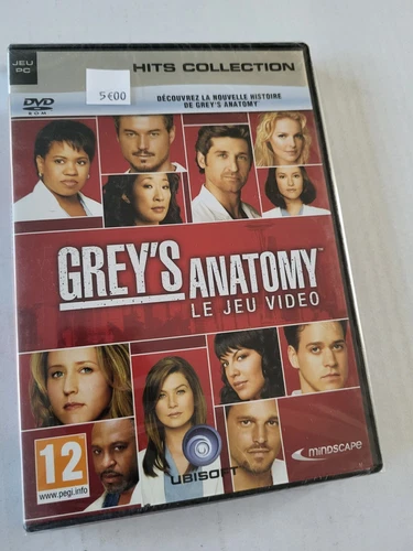 JEU DE PC " GREY'S ANATOMY "  MINDSCAPE  NEUF