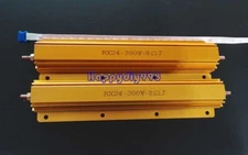 2pcs  8ohm 8R 300W  Watt Power Aluminum shell Wirewound metal resistor