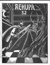 REHUPA - THE ROBERT E. HOWARD APA #52 - fanzine (1981) Rusty Burke Rick McCollum