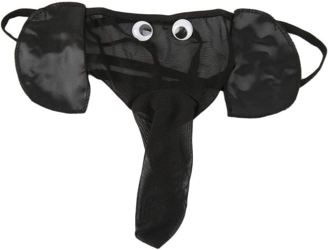 Elephant G-String Male Hand Wash Only 75% Cotton 25% Spandex Stretch Fit 1 Piece