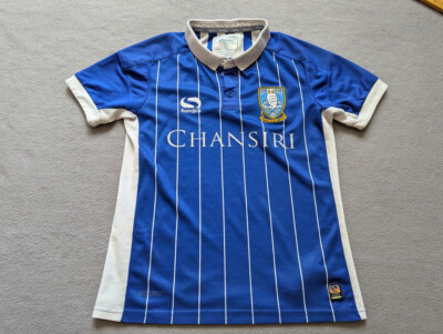 Sheffield Wednesday sondico 2016/17 Home jersey boys size 9/10 years blue shirt