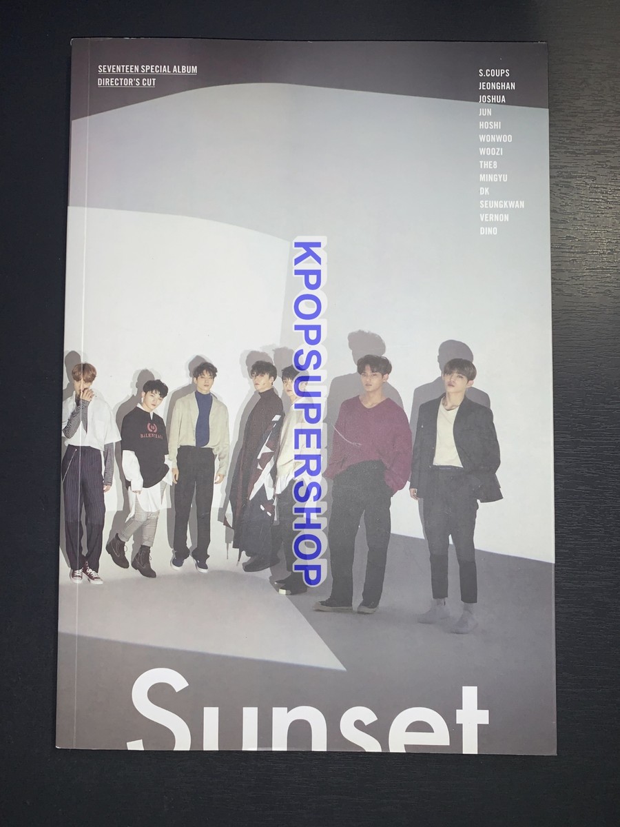 Seventeen Special Album Director's Cut Sunset Ver. CD Joshua Woozi