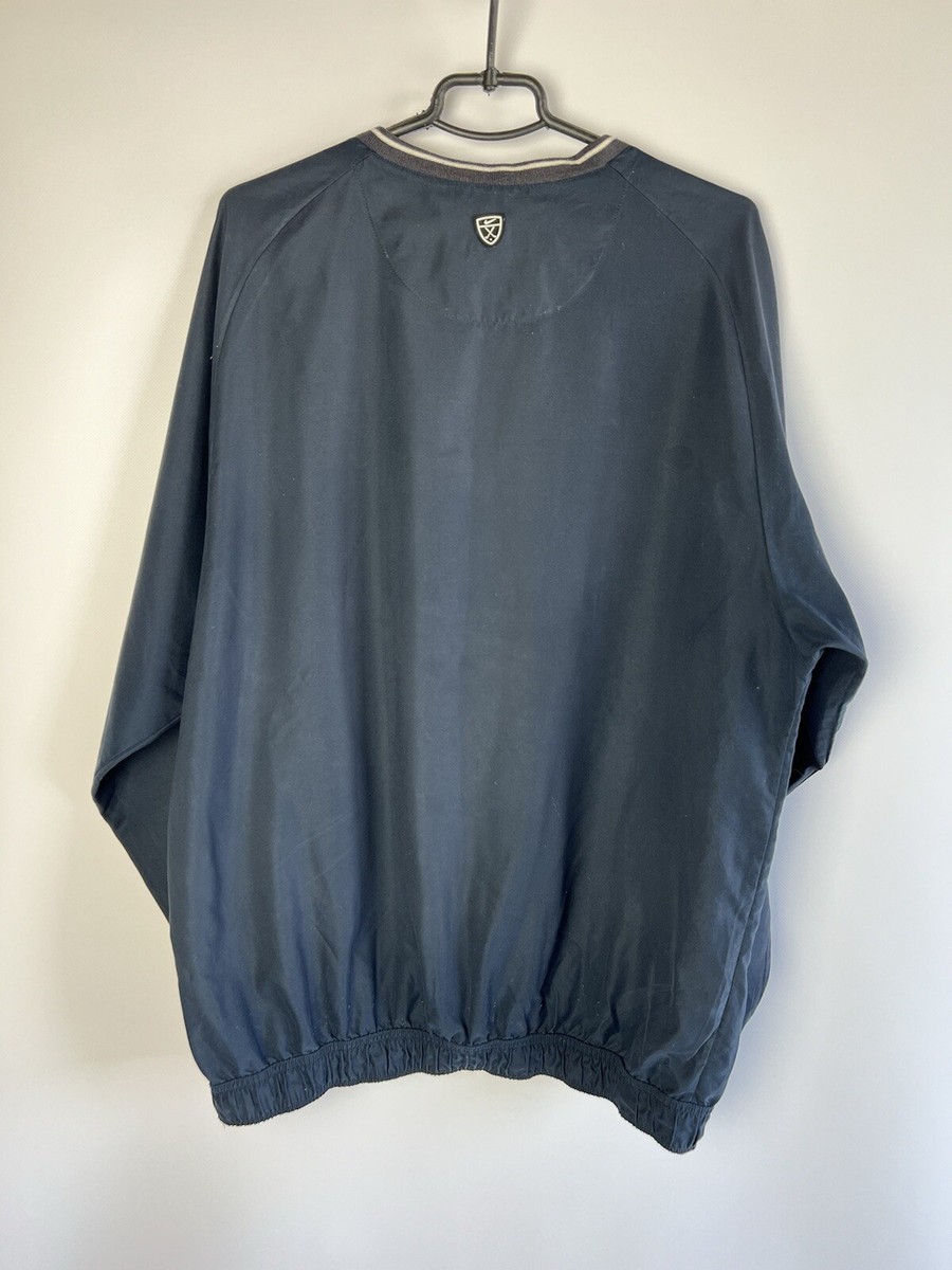 Vintage Nike Nylon Sweatshirt Baggy Oversized sz L Men Blue Vintage Nike Nylon Sweatshirt Baggy Oversized sz L Men Blue