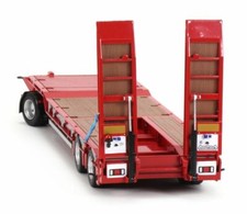 Nooteboom ASDV-40-22 4 Axle Drawbar Trailer with Ramps RED. 1/32  AT - COLLECTIO