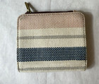 Fossil Small Zip Muiltcolor Strip Wallet