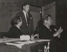 Babe Ruth and Christy Walsh Signed 8X10