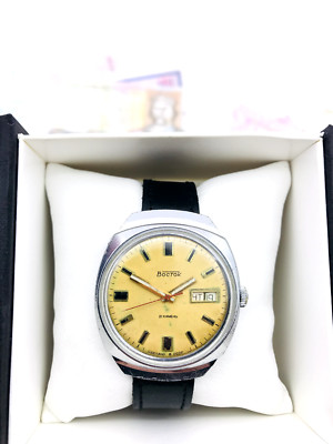   Seltene Amphibien Vostok 2427 Automatik Kalender Komandirskie Wostok Uhr