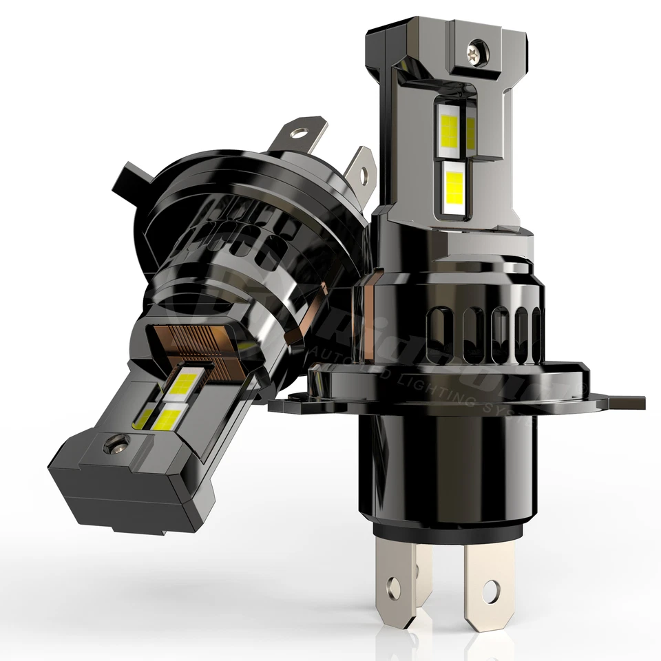 Bombilla delantera LED de haz alto/bajo para motocicleta H4 faros súper brillantes 6500K Foto 2 de 4