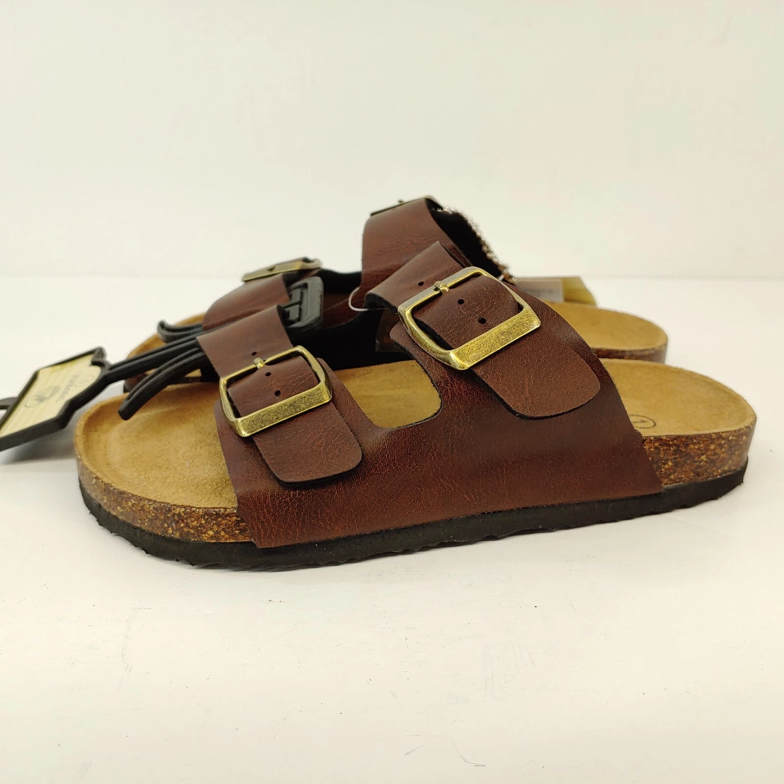 VANS Sandali scorrevoli Tamarack 2 cinturini per bambina taglia 1 plantare marroni