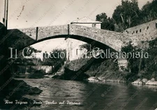 1950 RIVA TRIGOSO Old Bridge on the Petronio Genoa postcard