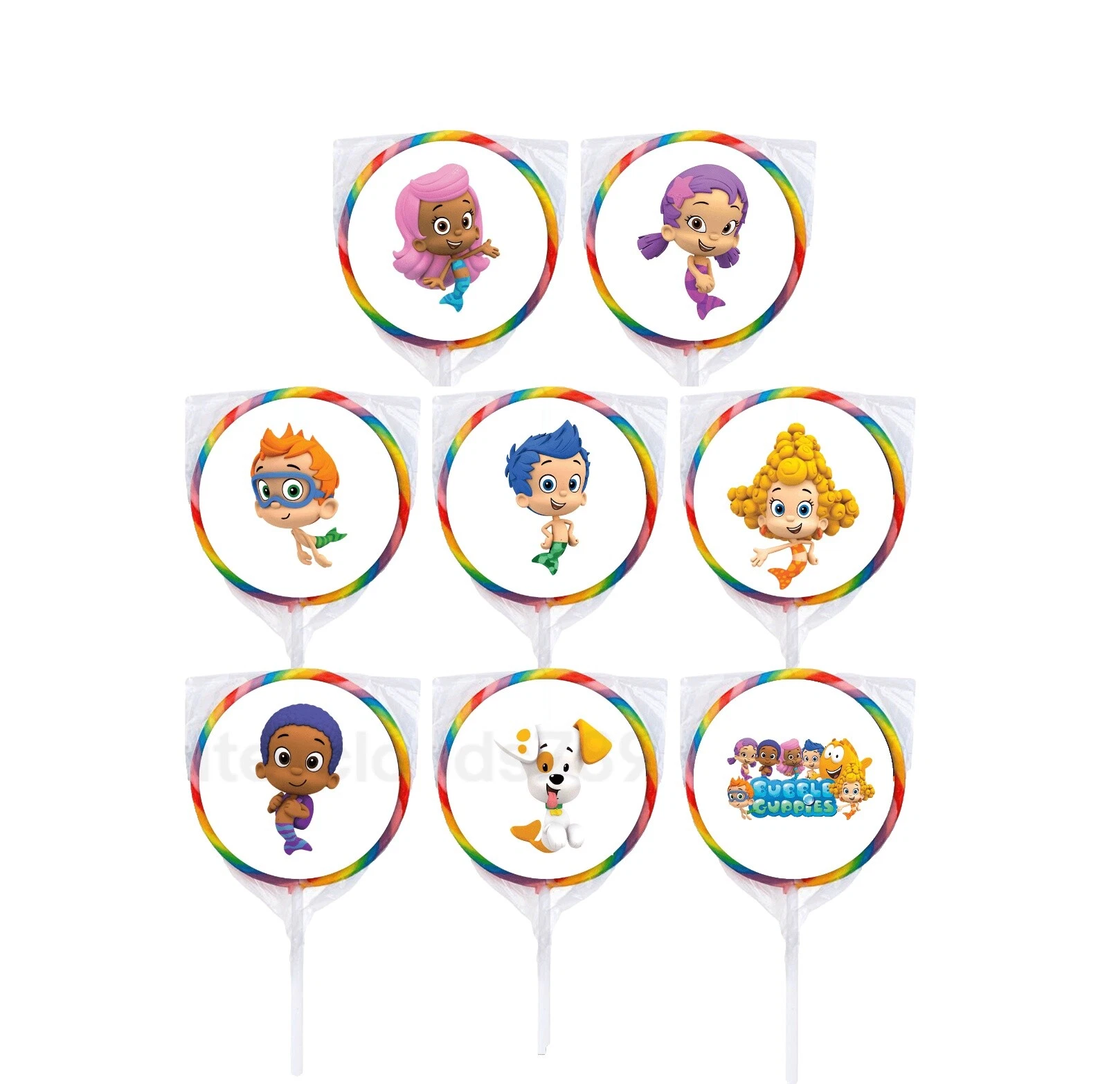 Pegatinas Fiesta de Cumpleaños Rellenos