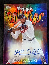 2023 Topps FOIL REFRACTOR Baby Boomers ROOKIE AUTO Gabriel Arias item 9