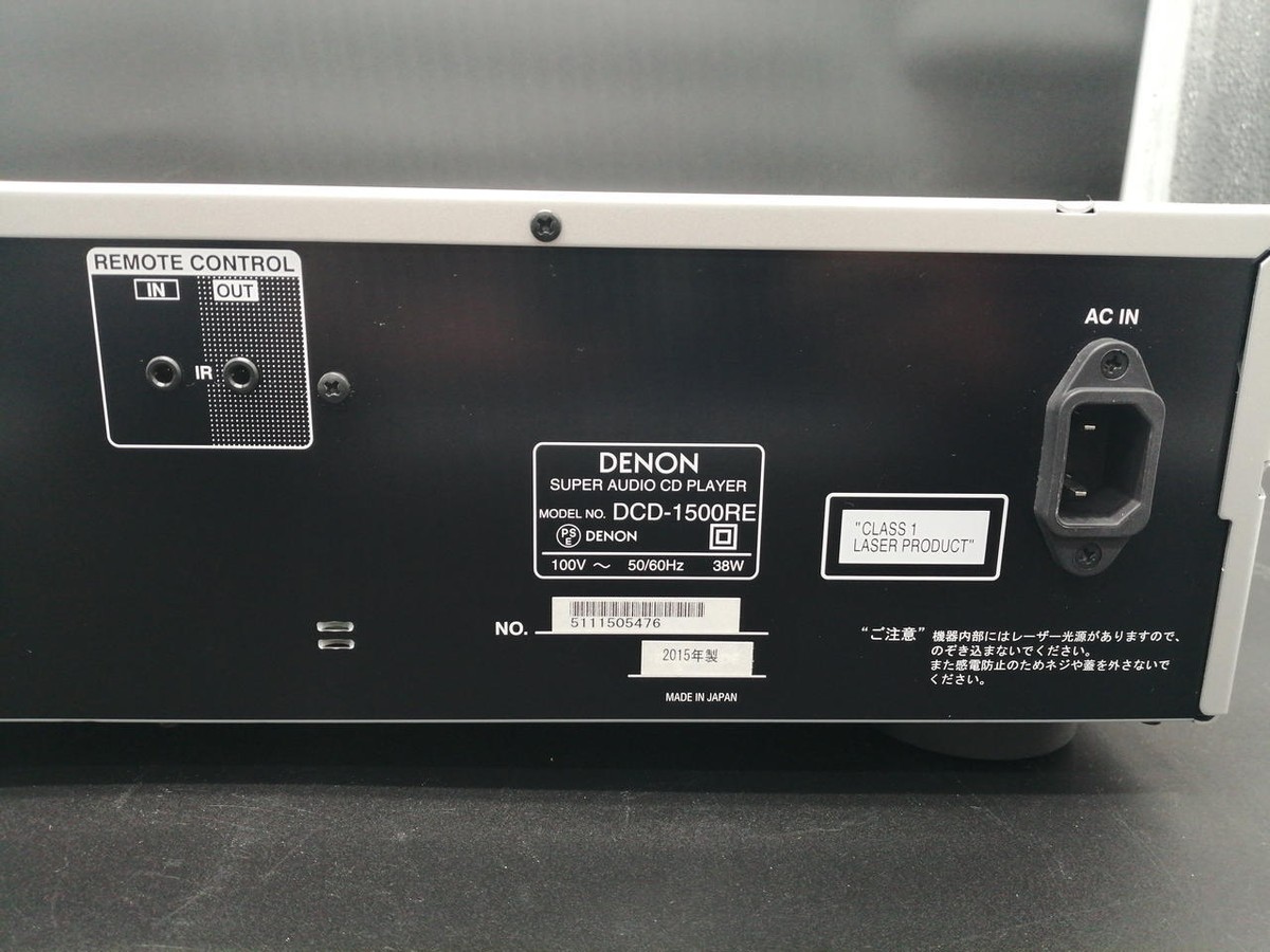 DCD-1500RE Denon - DENON Player | デノン from Japan CD⁄SACD 