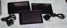 Lot of 3 - RCA 7" Voyager Tablet s Bundle - FOR PART S OR REPAIR S ONLY