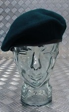 Light Infantry LI Rifle Green Wool Beret. Genuine British Issue Size 55cm - NEW