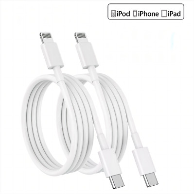 5 Pack USB-C to iPhone Cable Fast Charger For iPhone 14 13 12/Pro Max Cord