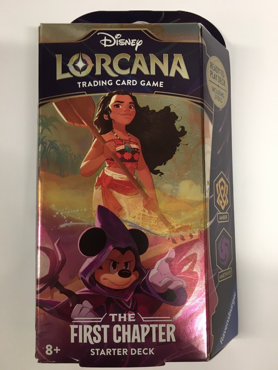 新品lorcana the first chapter staster deck Amazon.com: Ravensburger Disney Lorcana TCG: The First