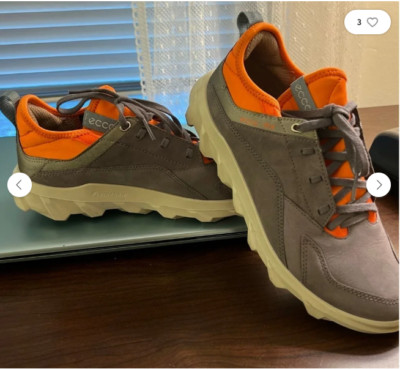 ECCO MX SHOE  - Color / Type = Gravity -  Size - 7.5 UNISEX