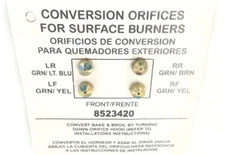 New Genuine OEM Whirlpool Oven Range LP Conversion Kit W10854965